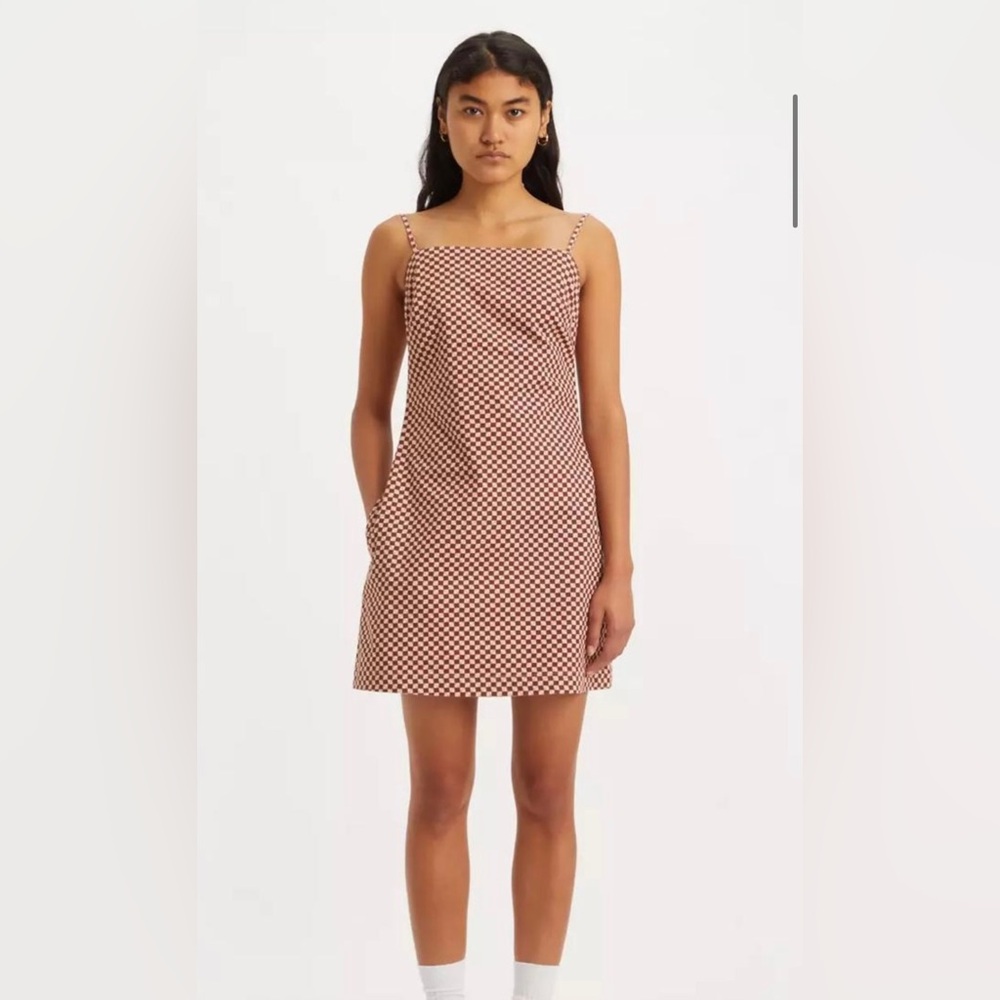 Levi’s Danny Dress Mahogany Red - Large NWT